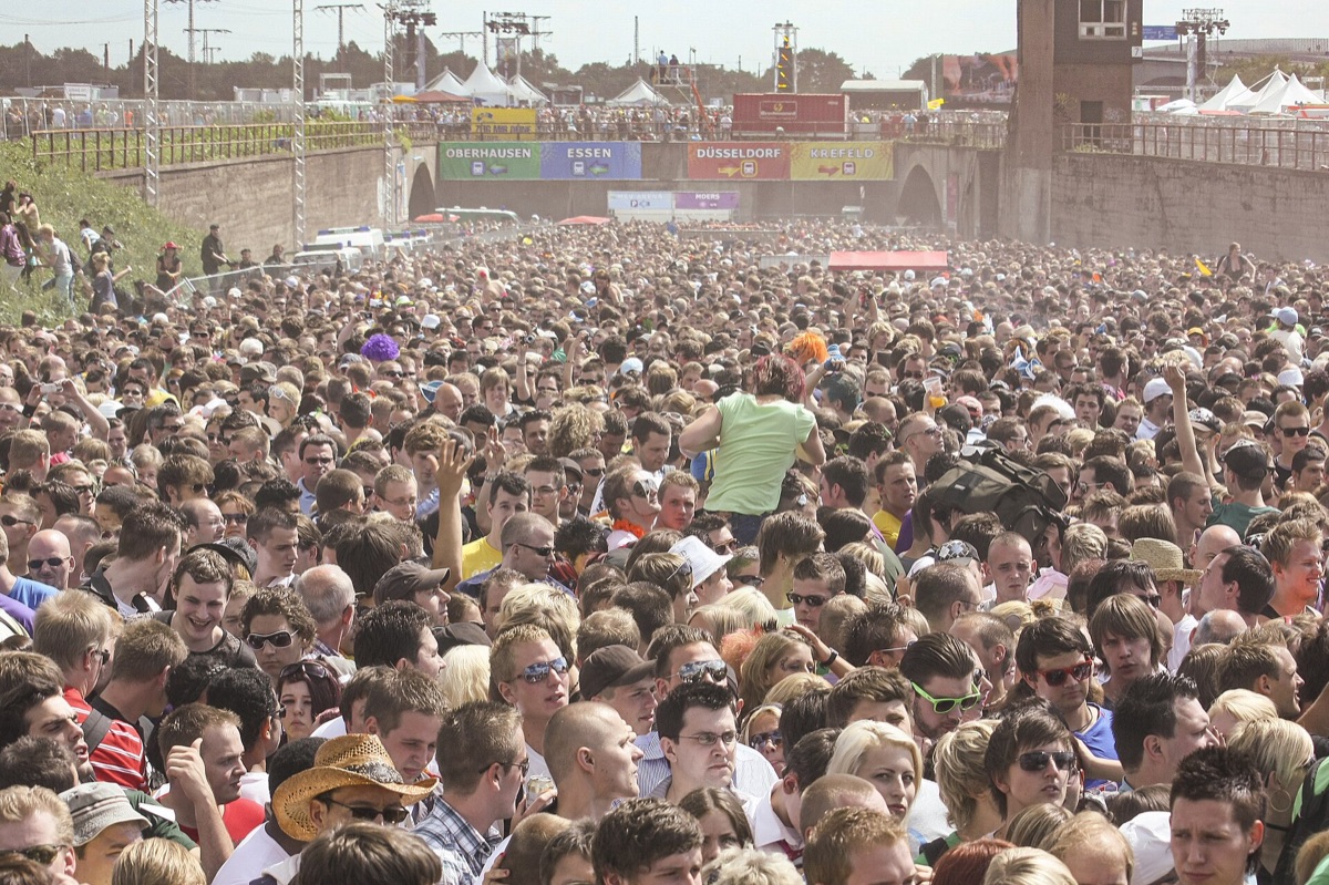 The tunnel ramp at the Duisburg Love Parade site